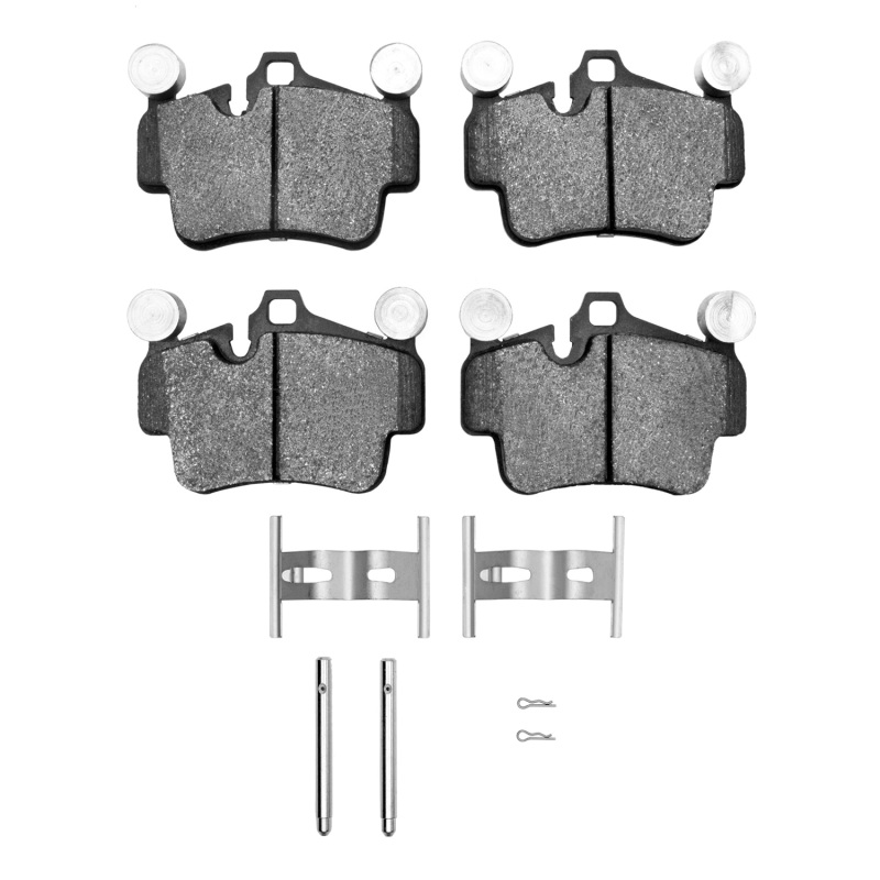 Porsche Boxster Brake Pads - Rear - R1 Concepts - Semi Met - `03-`16